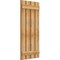 Ekena Millwork Spaced Board-n-Batten Shutters, Rough Sawn Western Red Cedar, 23W x 50H, PR RBS06S23X050RWR - alternate 2